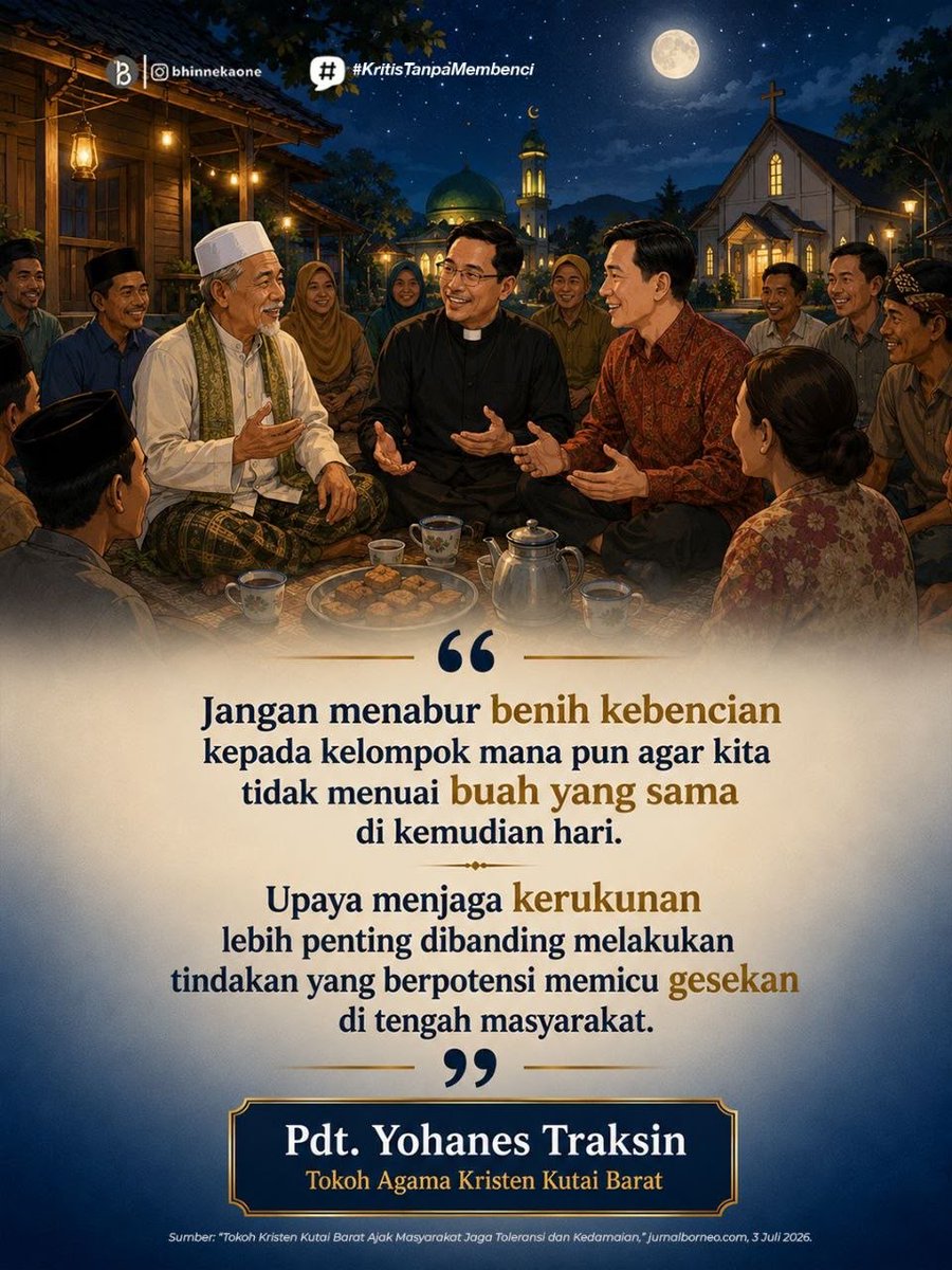 KawanuaModerat's tweet photo. Moderasi Beragama.

#kritistanpamembenci
#tolakradikalisme
#kawanuatoleransi https://t.co/sgtxtzU283