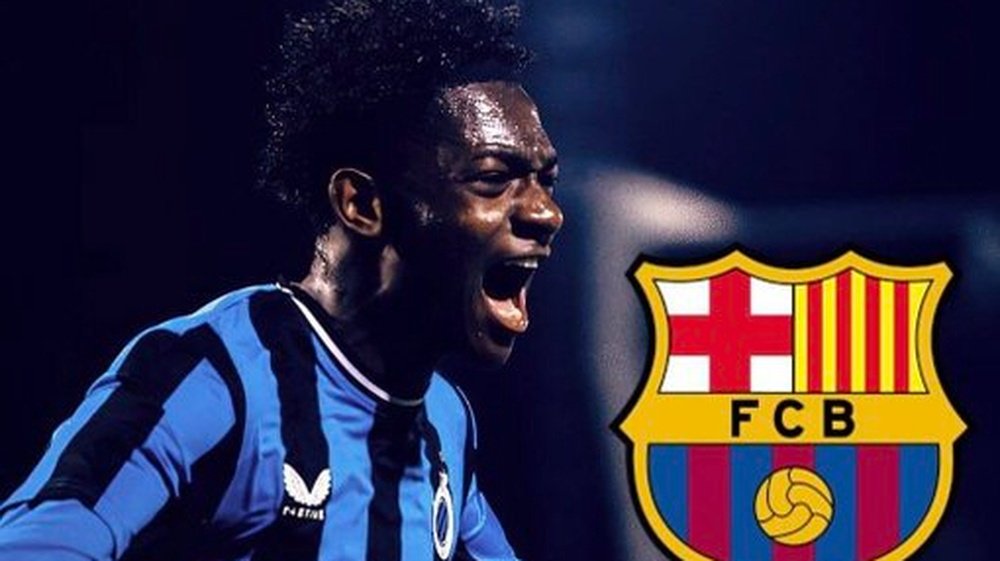 ReservedLens's tweet photo. Barcelona wrap up deal for Belgian wonderkid Jesse Bisiwu. @FabrizioRomano

The Catalan giants are set to pay roughly €10m for the 18-year-old forward, with Club Brugge retaining a significant sell-on clause. https://t.co/nyeLWWniqq