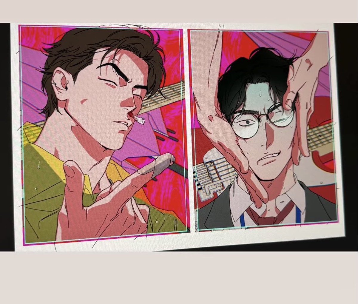 cupcakerani80's tweet photo. @chuwxnning @here4jungkook93 @chuwxnning Yo, the fact that these characters look exactly like Ian and Joseph is hilarious that you all are hyping up a Joseph lookalike because you people know how ws actually ends and you're just trapped in absolute denial. https://t.co/8S2peOdUNK