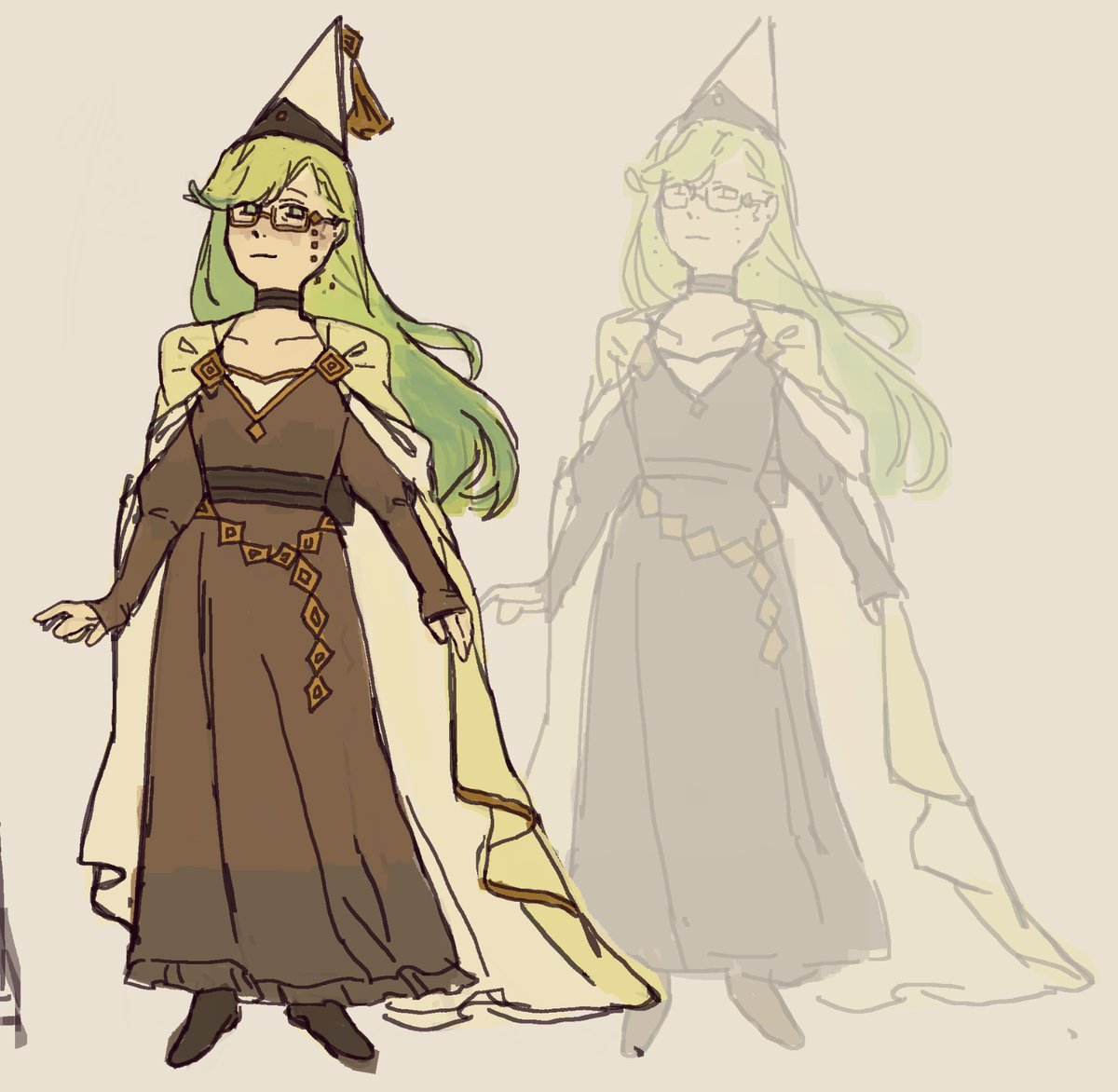 junowasmad1's tweet photo. My take on a grown up coco ..  
#Δ帽子 #witchhatatelier https://t.co/F4lA4qlTZs