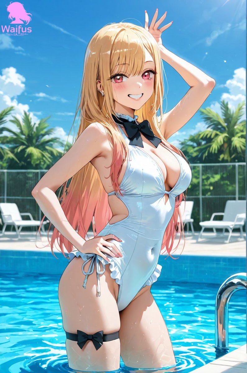 WaifusIA1's tweet photo. Marin Kitagawa | Sono Bisque Doll wa Koi o Suru

Después de una sesión de cosplay, Marin se la pasa bien en una piscina💛

#MarinKitagawa #SonoBisqueDollwaKoioSuru #animegirl #swimsuit https://t.co/Rn0YRdxZ6H