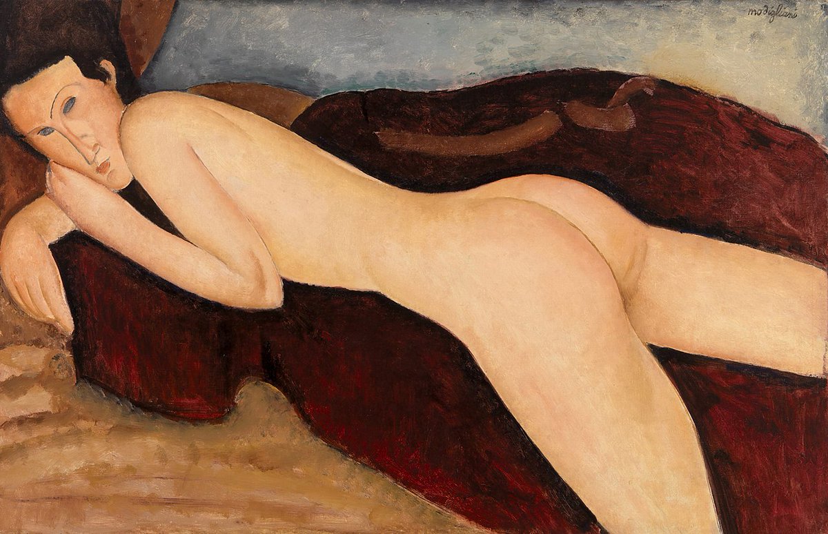 NeighborhoodXXX's tweet photo. ♻️ From our sister brand @nudeartla —

🎨 Amedeo Modigliani Was Born 142 Years Ago Today. His Nudes Got Him Arrested — and Made Him Immortal.

Born 142 years ago today, Amedeo Modigliani's nudes were so scandalous the Paris police shut down his 1917 exhibition. His refusal to dis https://t.co/yMI4hTneJB