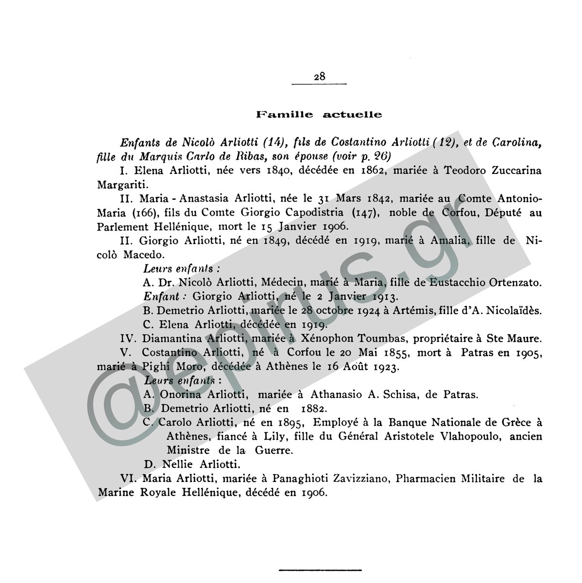 epirusgr's tweet photo. The #Arliotti/Αρλιώτη (or Arliotis) family of #Corfu was of #Epirote origin.
Like several families who eventually rose into the Corfiot aristocracy, their ancestors originally migrated to the island from the neighboring mainland region of Epirus.
The family initially belonged to the upper-middle-class urban citizens; then, in the 18th century (around 1791–1797), they secured their place in Corfu’s prestigious Libro d'Oro (the Golden Book of Nobility).
Arliotis became part of the Ionian intellectual elite, producing renowned scholars and jurists like Demetrio Arliotti.
Demetrio Arliotti was a highly educated classical scholar and contemporary who wrote the Biography of Greece's first governor, Count Ioannis Capodistrias. 
Arliotti family is part of the Greek aristocratic elite of Corfu.
I will post some of the family letters on my blog.