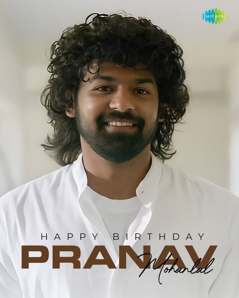 moviebondoff's tweet photo. Happy Birthday @impranavlal ❤

#HBDPranavMohanlal @Mohanlal https://t.co/tnbtycZ5W4