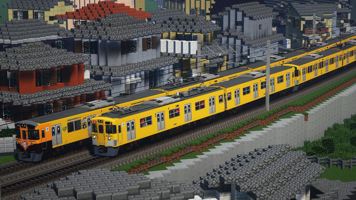 Fav_Tachikawa's tweet photo. #RealTrainMod #RTM_Addon #東高幡車輌工場

RTM13周年、おめでとうございます🎉
今年は3パックまとめてのリリース、計158両となります！

新2000系ベースパックをv1.3へ更新、
新2000系ラッピングパックを公開、
旧2000系パックをv0.2へ更新します。

Photo taken in #柚穂ワールド https://t.co/AXvBv3nrFI