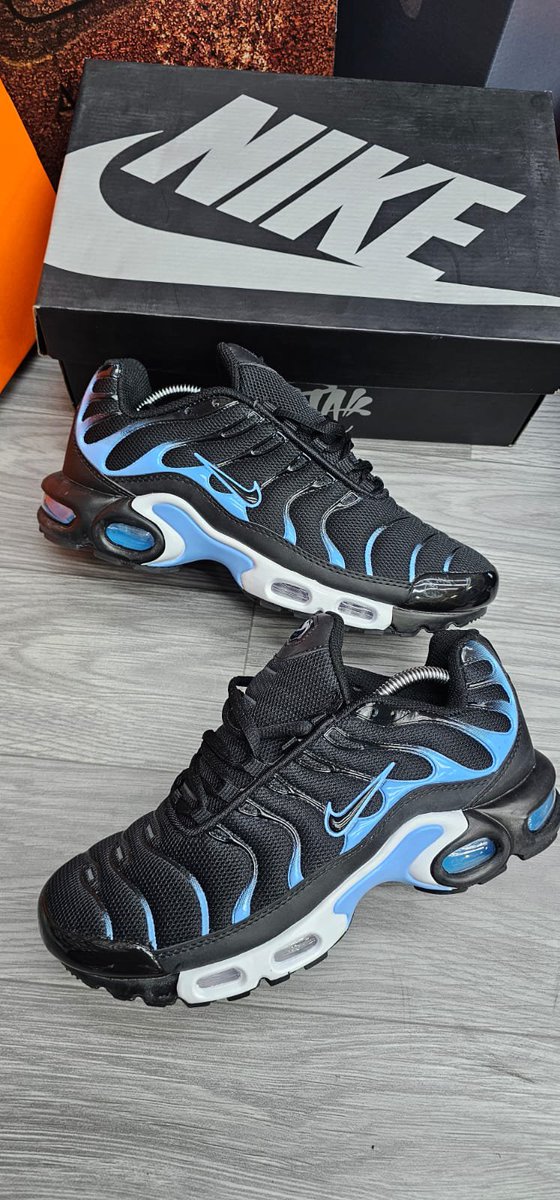 TrigJok's tweet photo. Nike Tn
Size 38-45 
Price ksh 3300
Delivery done across all counties,pay upon delivery within Nairobi https://t.co/CsLDqejgpq