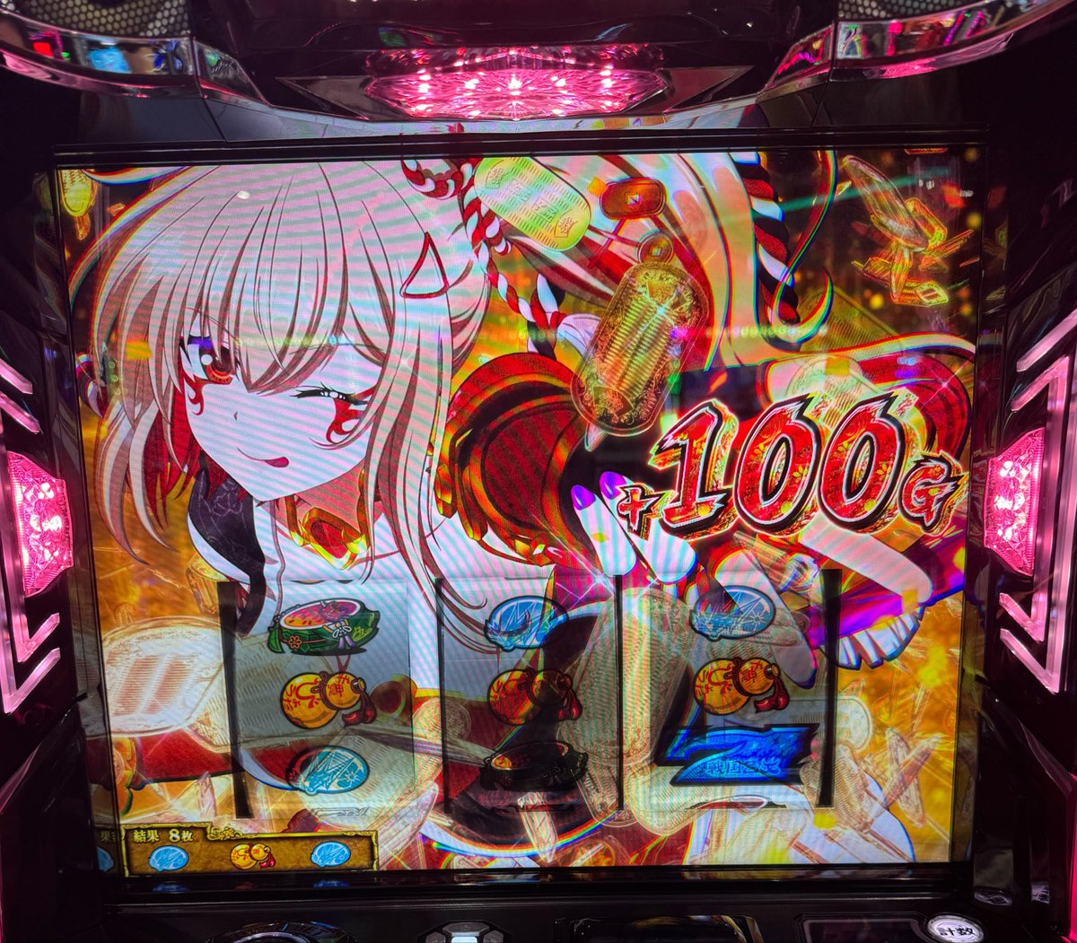 mitaka_gin's tweet photo. @HEIWA_PR 乙女十傑ゴエモンやっと見れた
初ゴエモンがスイカで乗せるとは思わなかったよ

#L戦国乙女5 https://t.co/RX63fiVRMZ