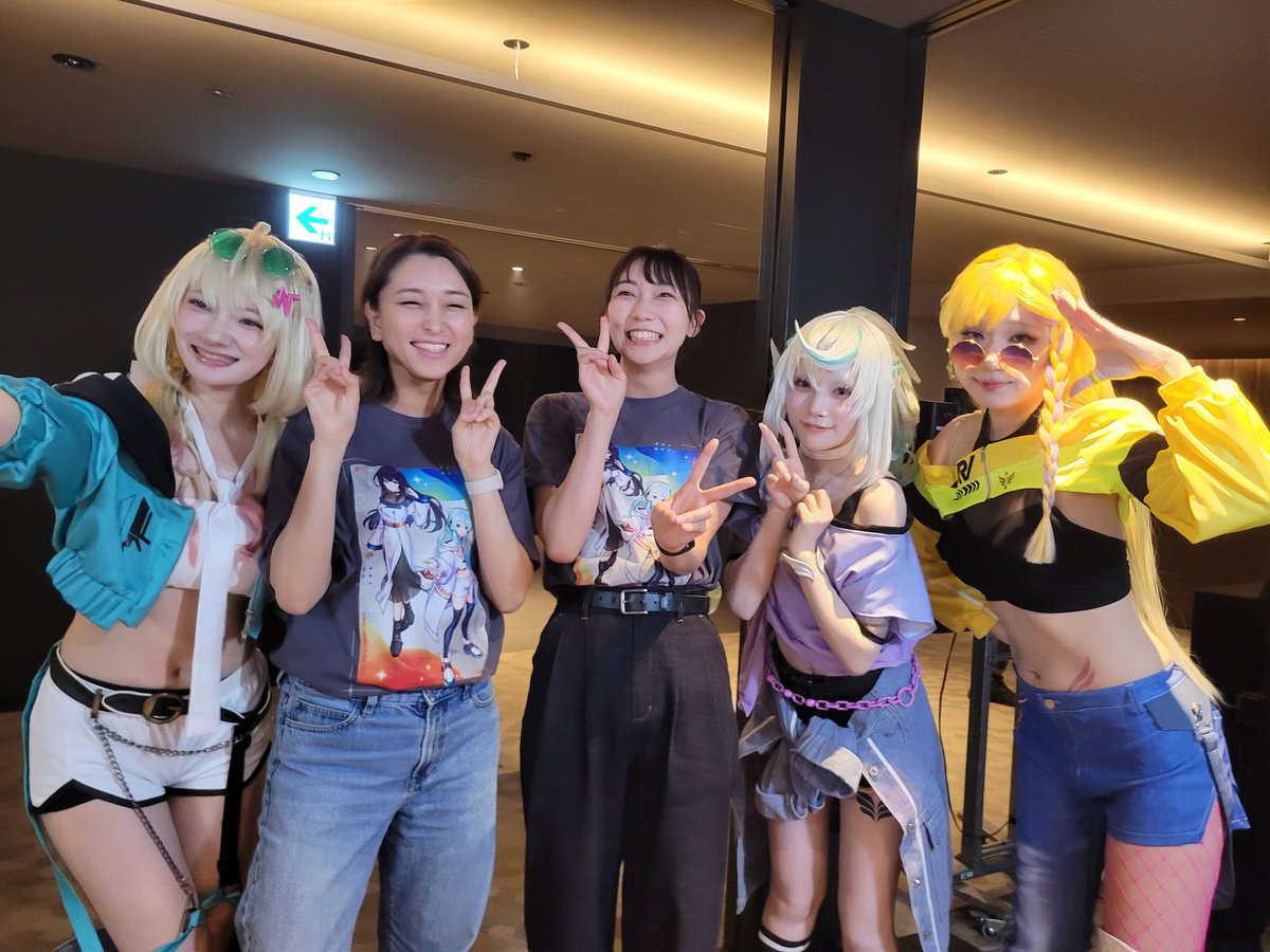 ShivaMonst's tweet photo. @xflag_yukinosin
@monst_panaee
@angelia_lapin
@lv_moe
@purinn_cos
(宛先合っていますか…？)
Day2 プレミアムVIPのミーグリありがとうございました🙌✨ https://t.co/wLS4fZX7yV