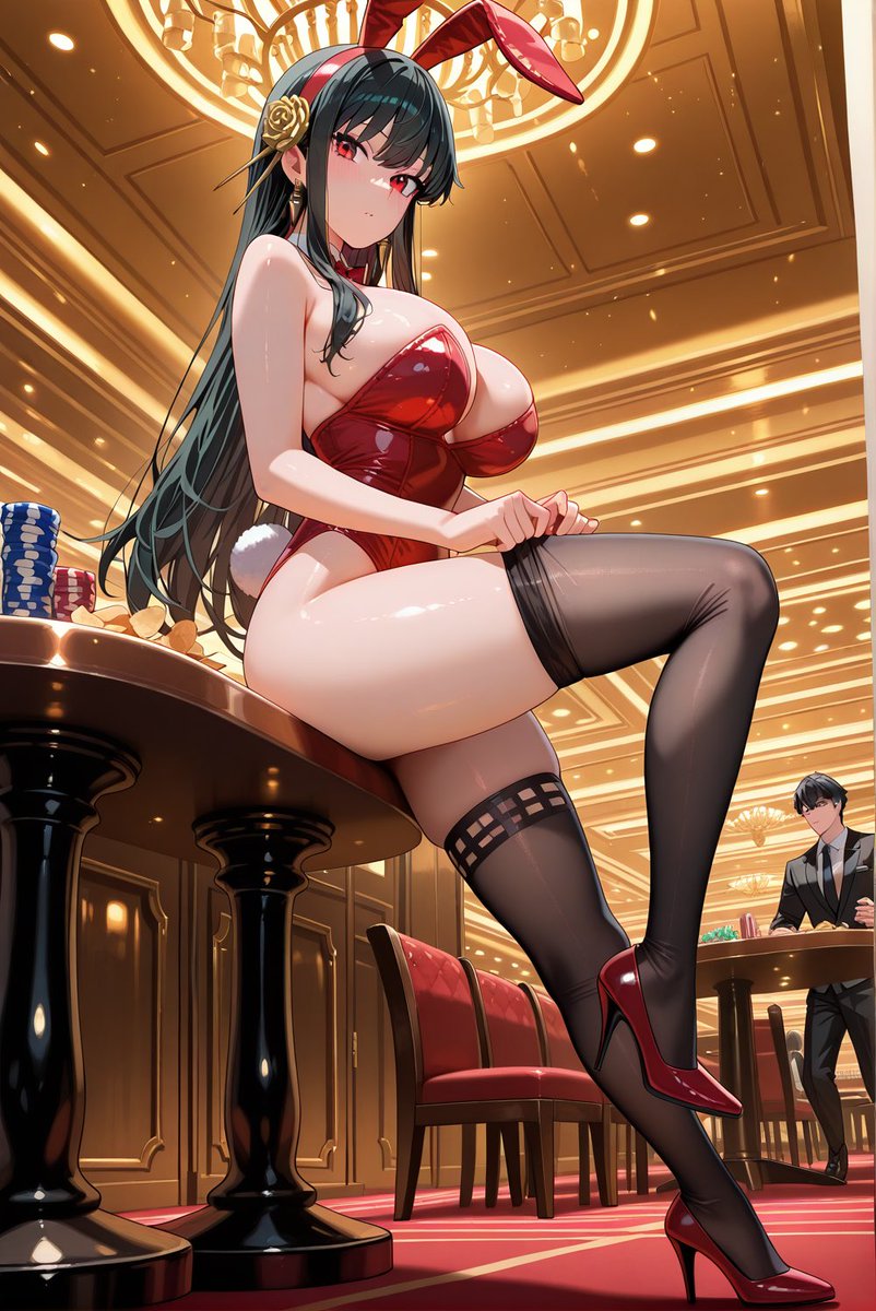 HeyMaiGyforSFW's tweet photo. カジノバニーのヨルさん💕

#SPY_FAMILY
SFW illustration https://t.co/hSktHZ3Ix3