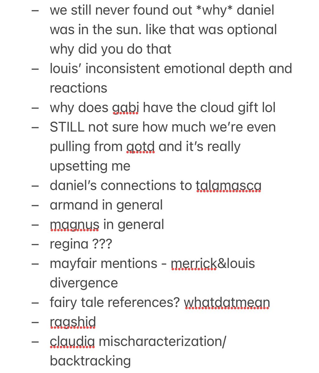 mrbeauunwell's tweet photo. sloppy list of things that are bothering me about season 3 https://t.co/1h9JJQtzit