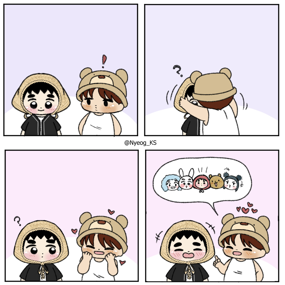 Nyeog_KS's tweet photo. [Fanart] Kaisoo: 🐻💕🐧 https://t.co/kxPwcobCRi