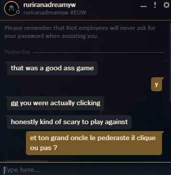 Nimu_LoL's tweet photo. et vous pensez je vais arreter d'accepter tous les bot alors que je peut me défouler a chaque fois https://t.co/w9THvcoBEi
