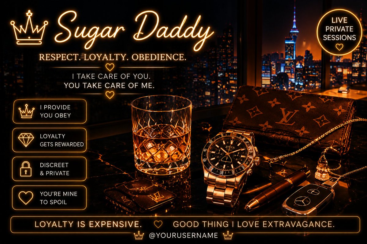 seoultoesafter's tweet photo. https://t.co/KeEiJBn5CB
#SugarDaddy #LuxuryLifestyle #SpoilMe #Provider #PrincessTreatment #Generous #Luxury #Exclusive #PremiumChat #Dating #HighValue #VIP https://t.co/a8QnQJHEtQ