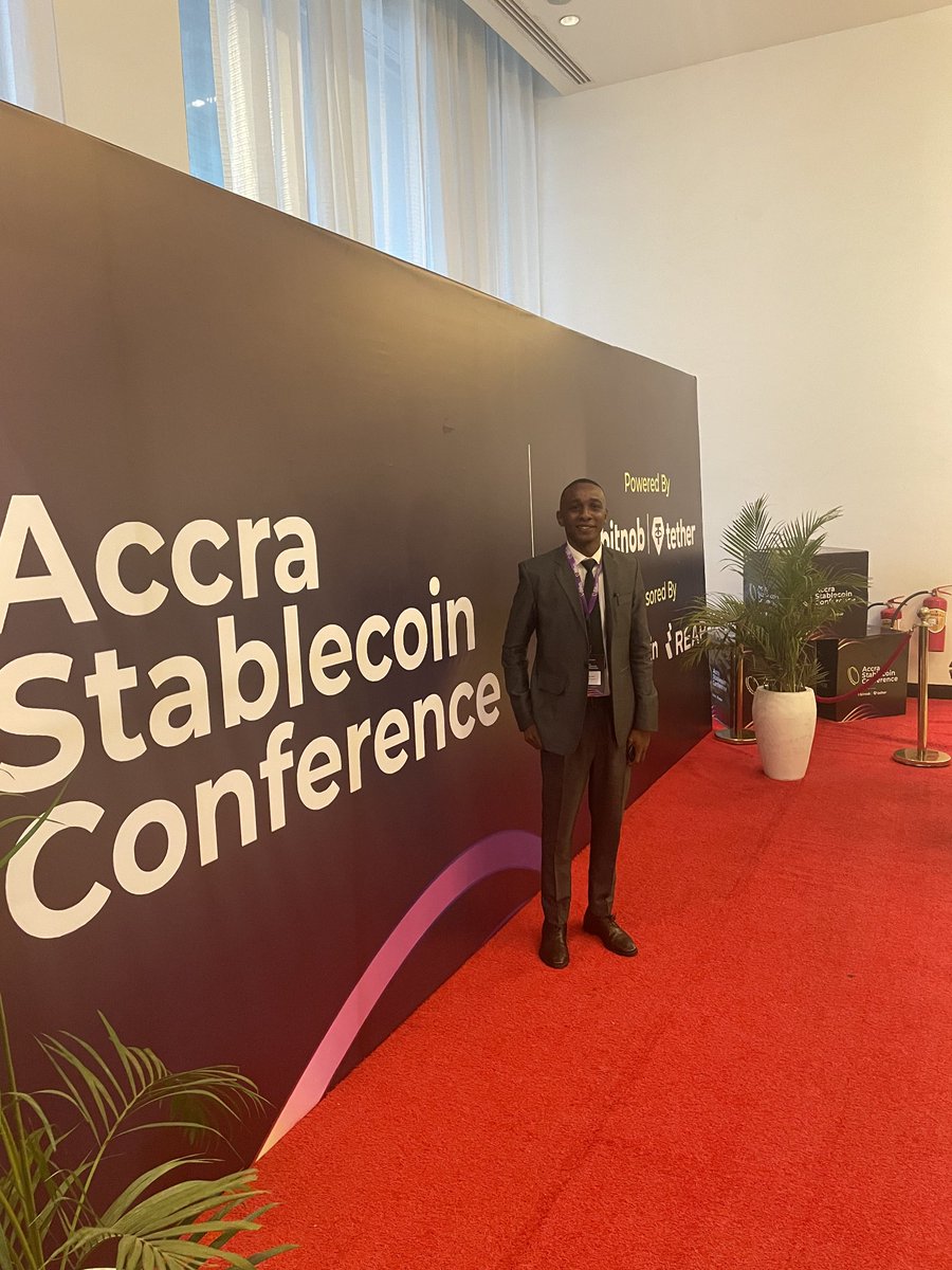 nehy_nixilient's tweet photo. Grateful to have attended the @Asconf_

It was a privilege to engage with builders, policymakers, founders &amp; industry leaders shaping the future of stablecoins &amp; digital assets in Africa. Looking forward to contributing to the next phase of adoption.

#AccraStablecoinConference https://t.co/qKCcaqCB13