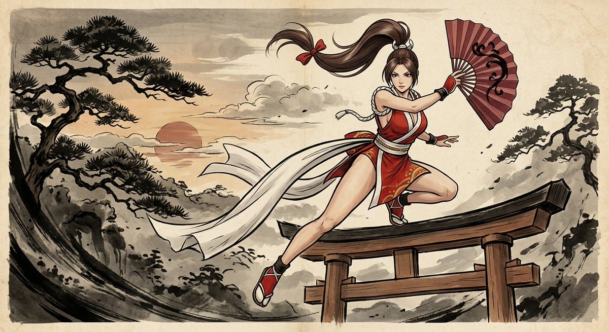 不知火舞 #MaiShiranui #FatalFury #餓狼伝説 #Japan