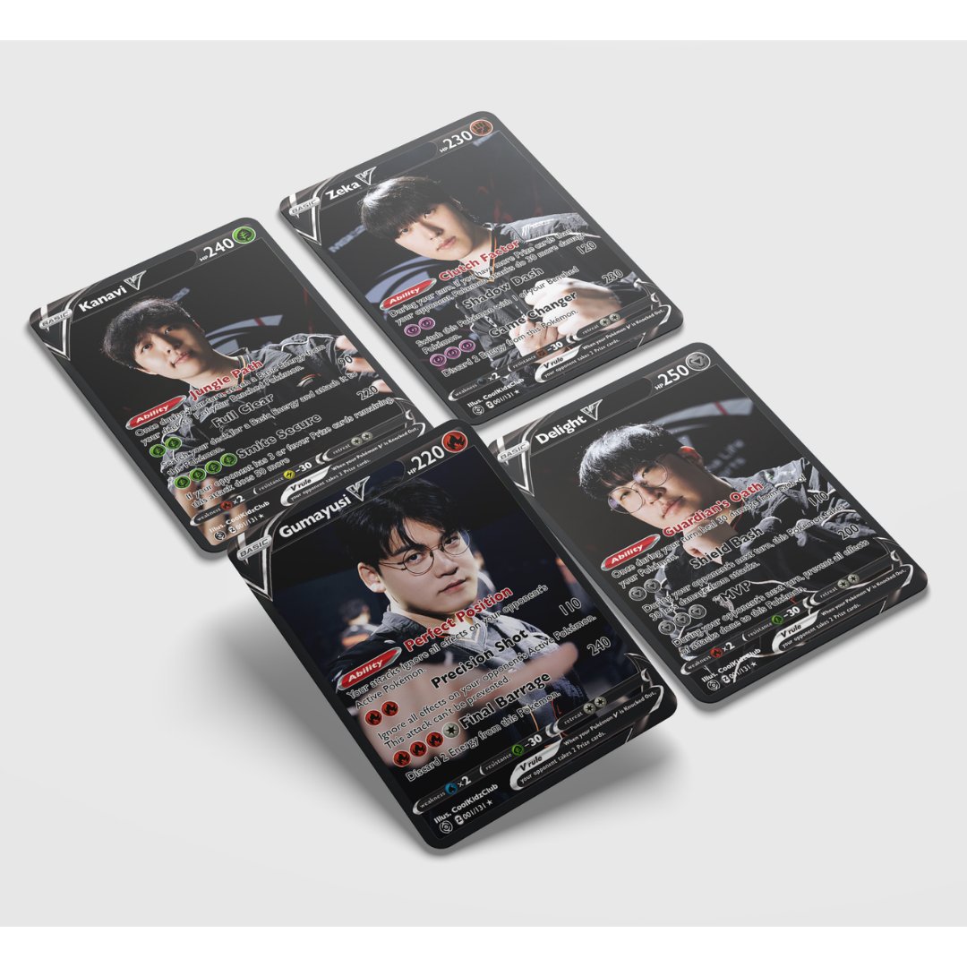 ujeluvclub's tweet photo. because hle won msi 2026, i'm giving away my fanmade hle tcgs ♡

to enter:
• like + repost this post
3 winners will each receive 1 set (5 tcgs).

winners will be drawn on july 30!
open for ph only 🇵🇭 https://t.co/GkuCqEHo0W