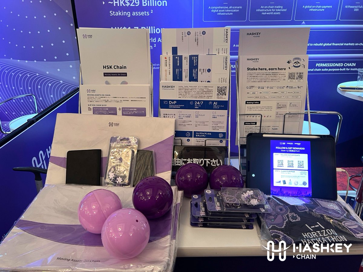 HSKChain's tweet photo. 🌐 Meet HashKey On-Chain at #WebX2026!
📍 Booth G-25

Connect with @HSKChain, @HashKeyCloud, and @HashKey_Japan to explore the future of on-chain innovation. https://t.co/YVWhb9hOlA
