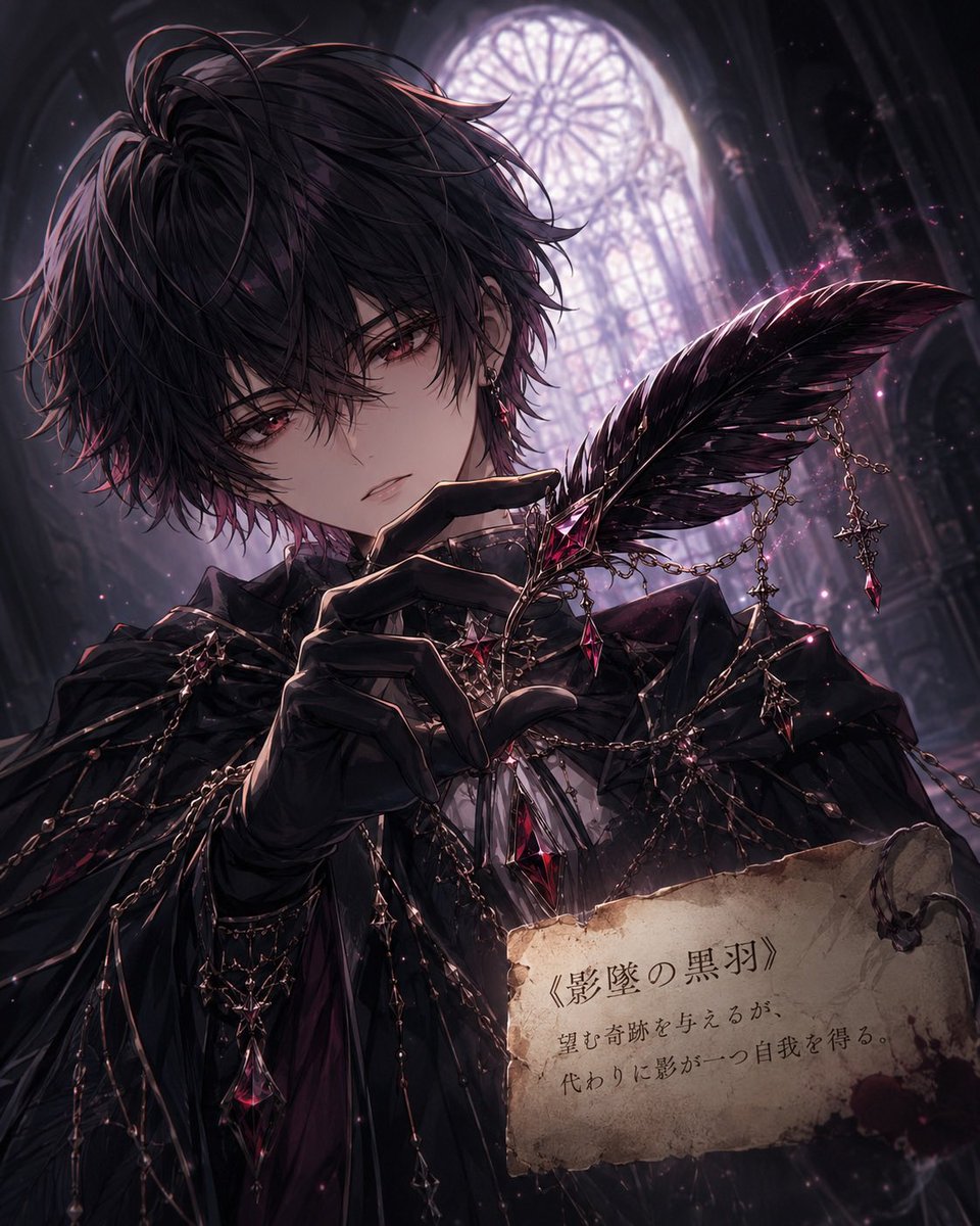 MirielleArmonia's tweet photo. #ミリエルプロンプト配布

キャラクター画像を添付するだけで、
その子だけに結びついた唯一無二の「美しい呪物」が生まれるプロンプトを配布します🕯️✨

呪物の名前・能力・代償まで自動で考案し、文字もメモ紙や収蔵タグなど、イラスト世界の一部として自然に描かれる仕様です！

ChatGPTの画像生成に対応しています🤍
プロンプトはリプ欄に置いておきますので、ぜひお気に入りのキャラクターで遊んでみてください🫧

#AIイラスト #オカルトの日