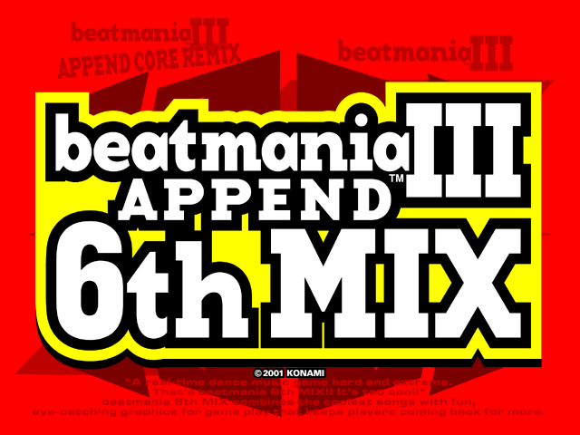 bm5keys_forever's tweet photo. July 13, 2001 was
the release date of "beatmania III APPEND 6thMIX" on arcade machines. https://t.co/KECPrtP4WG
