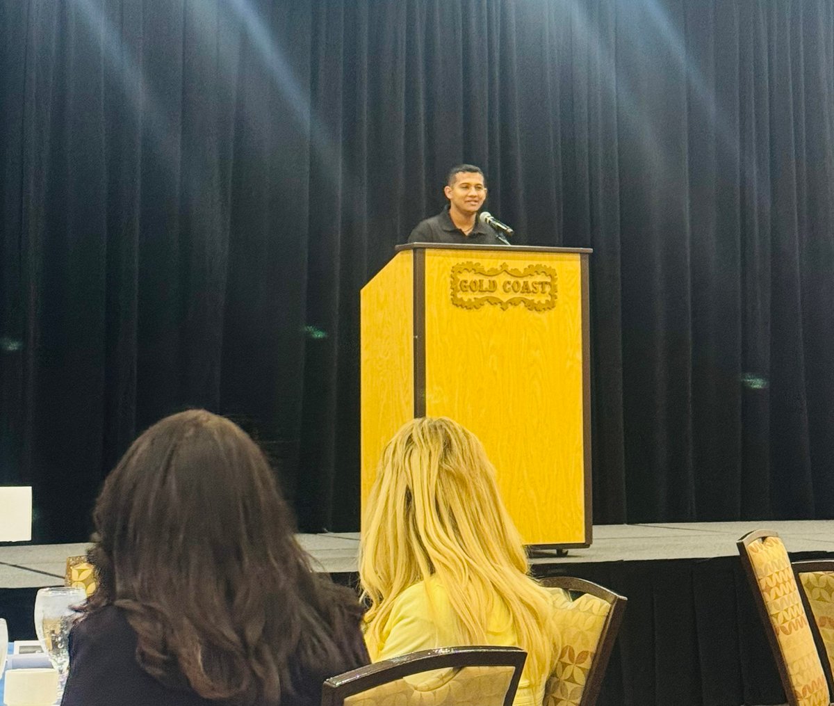 NVDonor's tweet photo. Thanks @LasVegas_ACC for having us at your luncheon! Heroic donor uncle &amp; @NVDonor team member, Jacob, was able to share his loved one’s story &amp; inspire members to become donors. #DonateLife #GiveBack https://t.co/I8qKdrpMsB