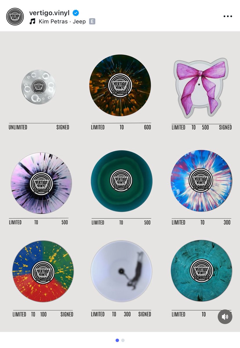 acervopetras's tweet photo. 🚨‼️Vertigo Vinyl postou os próximos lançamentos ao som de “Jeep”. Será que tem alguma coisa vindo por aí? 👀👀 https://t.co/CLzzLS7j5U