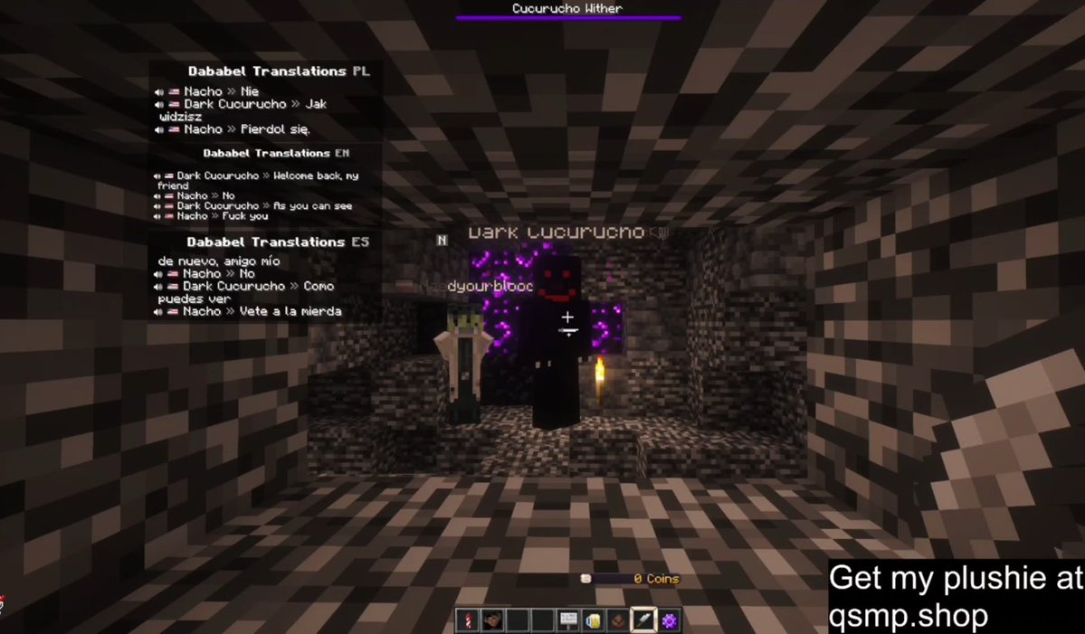uma97__'s tweet photo. LET'S GO jajaja el clon de qMulti trabaja con Dark Cucurcho y se llevaron al Nacho xD 

#qsmp #qsmp2 https://t.co/aNrt1U9vl6