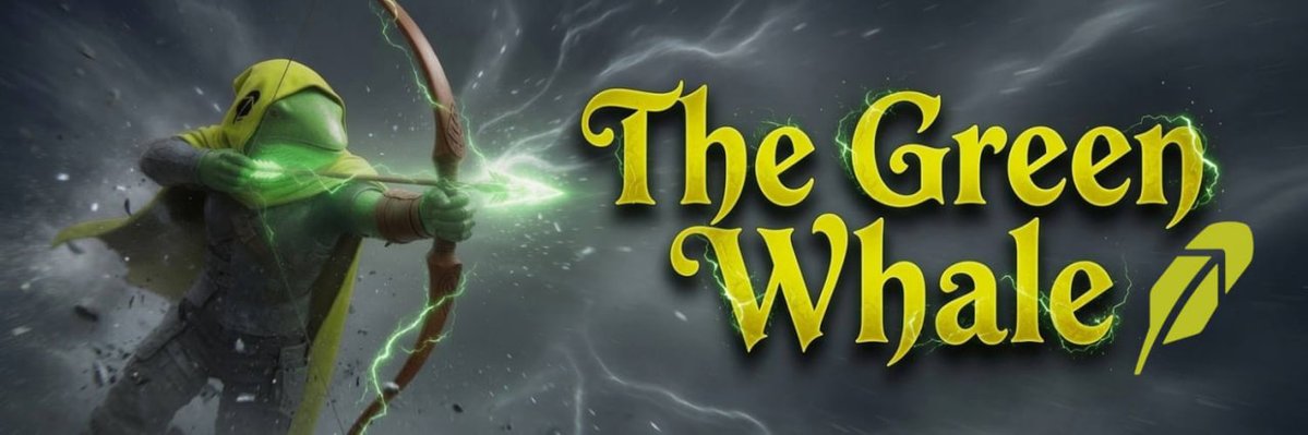 TheGreenWhaleRH's tweet photo. The Legend.

Fortune was never lost.

It was just hoarded.

In the mist-shrouded depths where ancient tides whisper of lost justice, the $GreenWhale emerges; a colossal leviathan of legend, his emerald hide gleaming like hoarded gold beneath moonlight. Vast as forgotten empires and silent as the grave of tyrants, he glides through veiled currents, a spectral force of reckoning born from the shadows.

Like the outlaw who steals from the greedy to feed the starving, this majestic behemoth plucks the treasures of the high-born from their bloated vaults. With each thunderous breach of the waves, fortunes rain upon the parched hands of the poor: the widow's hearth glows warm, the orphan's eyes spark with possibility, and the forgotten rise as the scales of fate tilt in their favor.

He is Robinhood's shadow in the abyss, a cryptic equalizer who speaks only in the roar of seas and the hush of redistributed riches. Where he passes, the mighty tremble and hope is reborn for those who know true hunger. The Green Whale does not seek thanks; he simply restores what was always meant to flow freely.

Solana had their White Whale, Robinhood is taking over and we have The Green Whale.

0x000FEfc1d65443a6aF0b543874304e9c014F697B