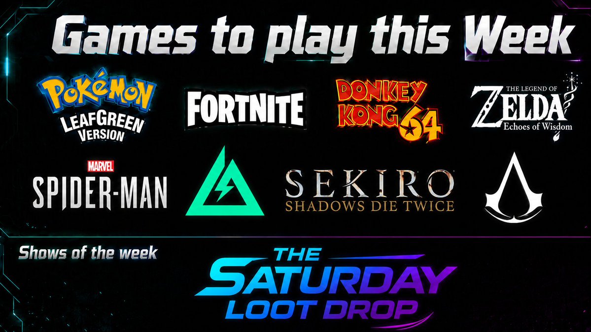theaicampa's tweet photo. This is the content i will show this week so stay tune to the daily announce to we can enjoy....
https://t.co/nwgDnBmP6Z #Rumble
#Schedule #Pokemon #DeltaForce #Fortine #DonkeyKong #Spiderman #Sekiro #TheLegendofZelda #AssassinsCreed #Podcast #Gaming #Checkthisout #Spotlight https://t.co/jYKQtlbNwX