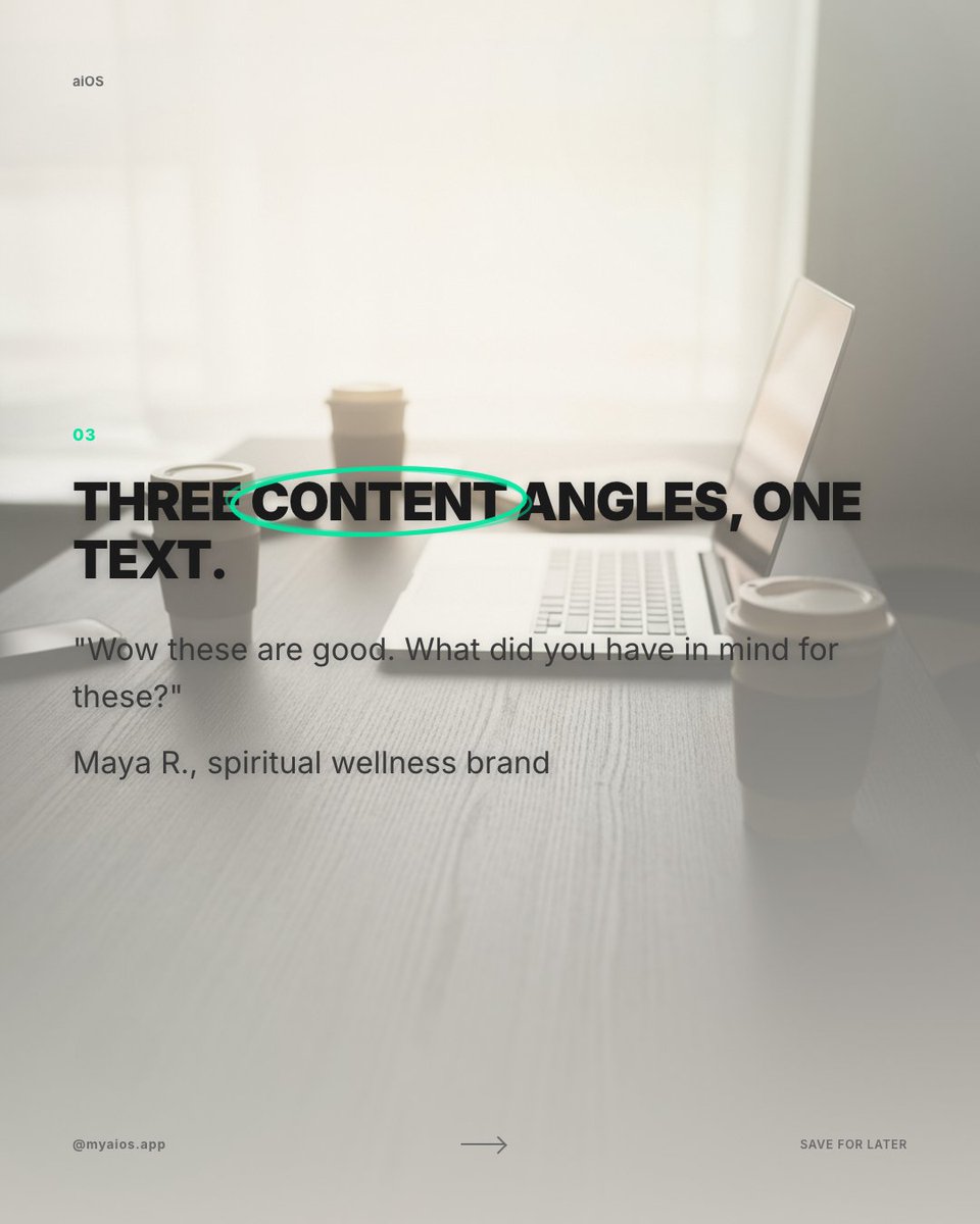aios_app's tweet photo. The message thread looks exactly like a coworker handing off finished work. → https://t.co/E1OdQ9fvAQ https://t.co/mAGBZ3yeQP