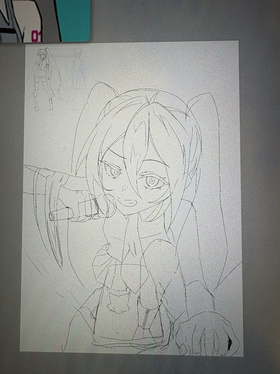 aomame__9673's tweet photo. お絵描きの過程 https://t.co/PeZUuMNRWJ