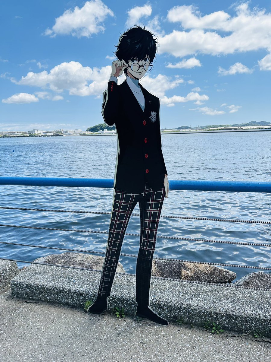 Raiden3rd's tweet photo. 鎌倉と八景島シーパラダイスの
ペルソナコラボ行った！！

パーク内ペルソナのBGM流れてて
テンション上がりまくり✌️ https://t.co/tnViPG7Igz