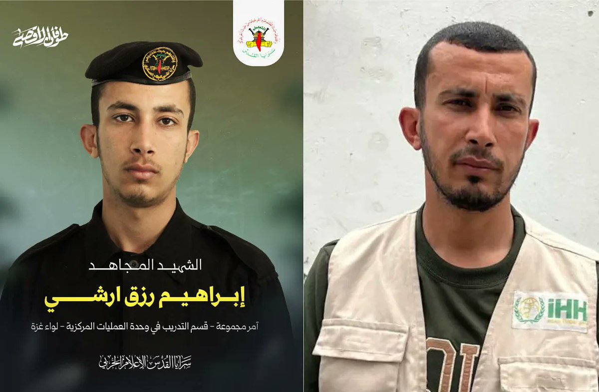 MOSSADil's tweet photo. EXPOSED: Four Gaza employees of the Turkish “aid” group IHH were also Palestinian Islamic Jihad operatives, according to newly published PIJ notices and open-source records.
Their roles reportedly included commander, squad leader and battalion fighter. https://t.co/3ayYjWpryR