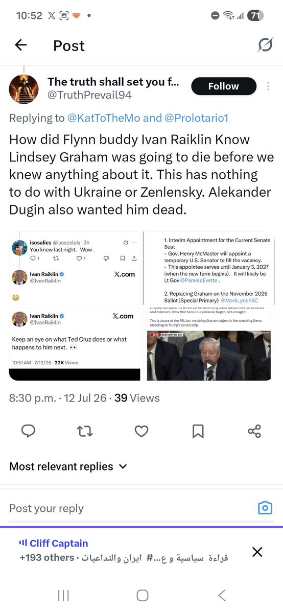 rahar9075's tweet photo. Dear @POTUS @realDonaldTrump @FBIDirectorKash @DHSgov
Please investigate 1. IVSN Raiklin 🔎: 2. He follows Joe Kent @potus hater ' 3. also Joe Kent linked to Irgc Terrorists via Hoomsn Majd' 4. linked to SOROS via responsible state craft #RStatecraft.
5. IVAN RAIKLIN cluse to Mike FLYNN' whom was close friend of Bijan Kian iranian whom was convicted plus exposed in 2020 chats of Twitter then spaces' linked to 7 billion dollar embezzlement #marjan #Sheikholeslami friend of son of Khamenei ....
#ivanRaiklin was against Trump see his clip by searching his posts on 08 Aug 23