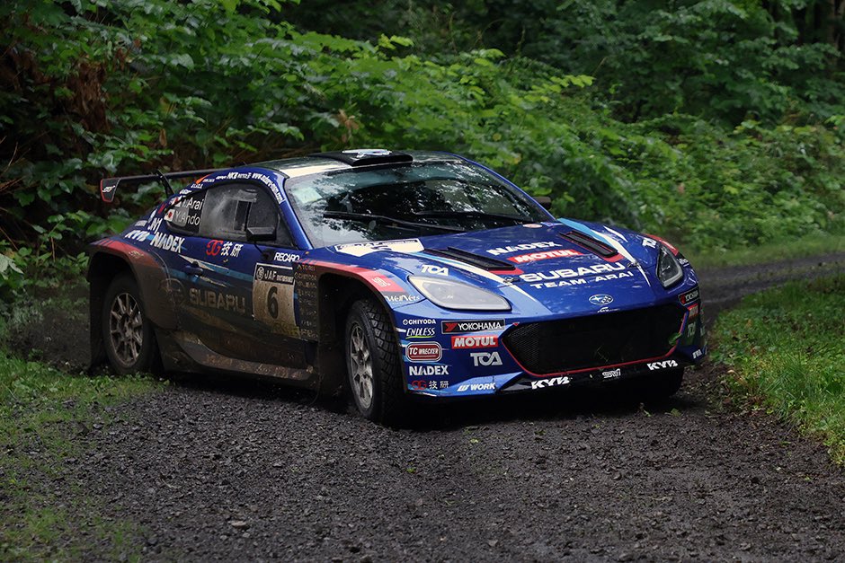SUBARU_STI_MS's tweet photo. ◤ #全日本ラリー 第5戦ラリーカムイ◢
昨日のLEG2レポートを公開しました。
『SUBARU Boxer Rally spec.Z、初グラベルラリーを5位フィニッシュ』
https://t.co/CrhFMpaNur
#声援は力だ
#SUBARU
#BRZ 
#ラリーカムイ https://t.co/xAGLHONBfb