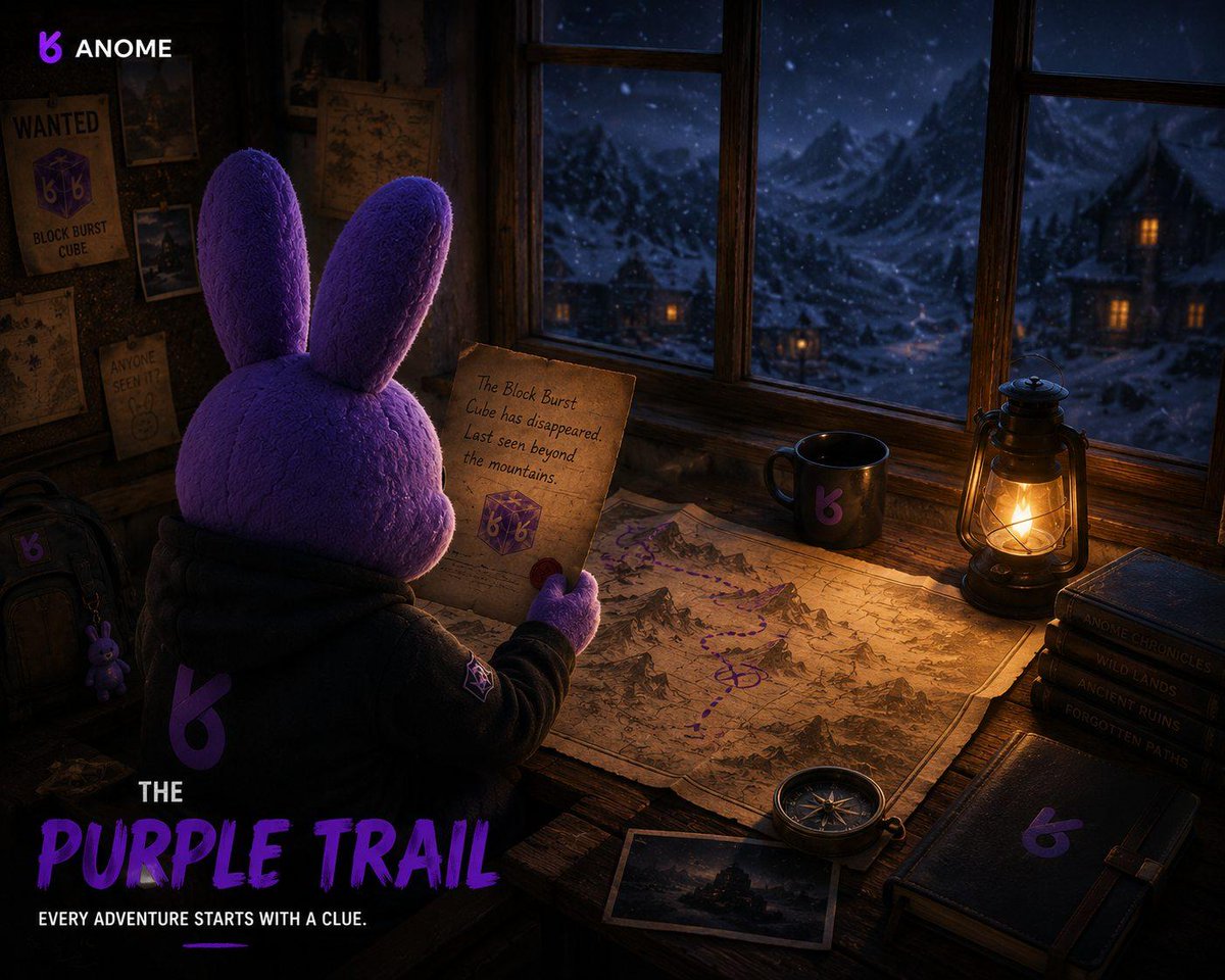 Anome_Official's tweet photo. Some say the Cube has disappeared.

No one knows where it went.

Until today...

We received an unsigned map.

Its final destination points toward a mountain range buried beneath ice and snow.

Maybe...
that's where the truth has been waiting all along.
Our journey begins now. 🗺️🐰

🗺️ Follow

#ANOME #GameFi #Web3