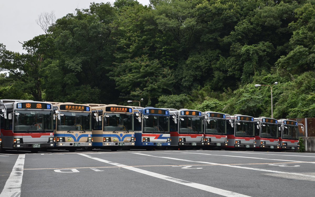 Xjapantoshi2's tweet photo. 7/12
横浜市交通局協力会主催
【ロング車大集合！撮影ツアー】参加してきました。

午前のサプライズ車両は4ヶ月前に路線運用を離脱した、ながいくつの8-3905✨️

午後は東急バス虹が丘営業所へ〜

今回も素晴らしいツアーをありがとうございました！！！ https://t.co/geZWGjy8ev