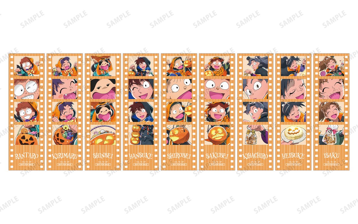 nintama_goods30's tweet photo. 【特典情報】

◆通販事前予約キャンペーン
7月13日(月)～7月26日(日)
「ポストカード(全10種)」

◆店舗購入キャンペーン
10月3日(土)～10月18日(日)
「フィルム風イラストカード(全9種)」

https://t.co/ftio8FFf2j https://t.co/phSl8xAbtl