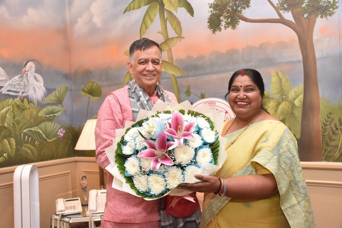 Satishmahanaup's tweet photo. कानपुर शहर के घाटमपुर विधान सभा क्षेत्र से माननीय विधायक श्रीमती सरोज कुरील जी को जन्मदिन की हार्दिक बधाई एवं शुभकामनाएँ।

प्रभु श्रीराम जी से आपके उत्तम स्वास्थ्य, सुखमय जीवन एवं दीर्घायु की कामना करता हूँ।

@SarojKuree90620 https://t.co/zHDBqAtusj