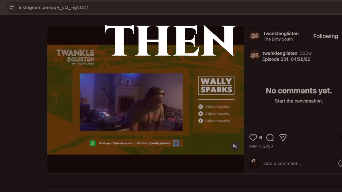 djwallysparks's tweet photo. TWANKLE &amp; GLISTEN started as a Twitch stream in 2020 (still streaming, btw). Now we’re preparing for Year 3 IRL at The Loft.

Same mission: celebrate Southern rap like the culture it is, not a novelty or a throwback segment.

August 22.
https://t.co/G32fsE4gUq https://t.co/EAZFNKAOA8
