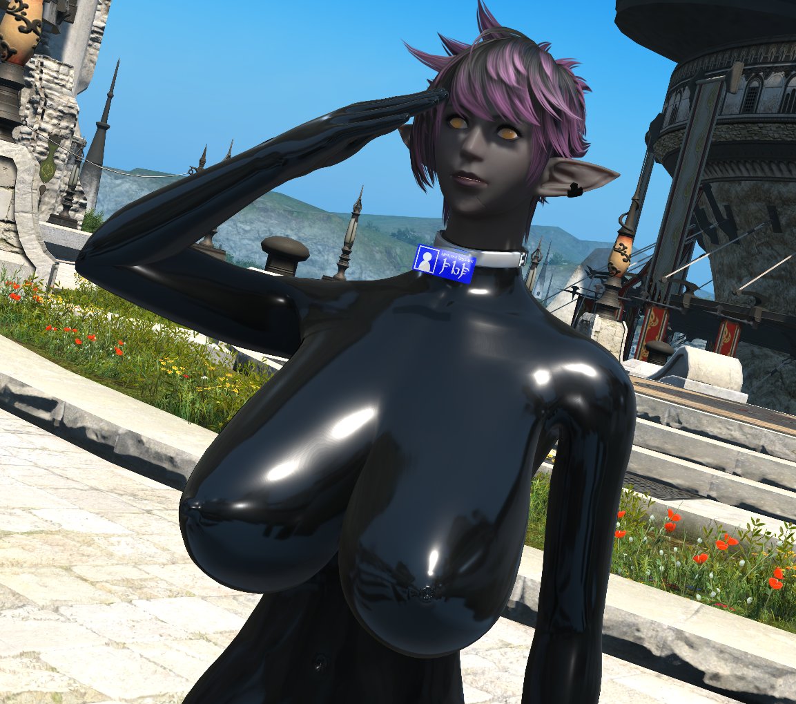 KobaltPlaysHere's tweet photo. Got to get my hands on @BardicOri's gal Lumi, and needless to say, she's enjoying her new role in SquishCorp very much~ https://t.co/ONCpAoPiuO
