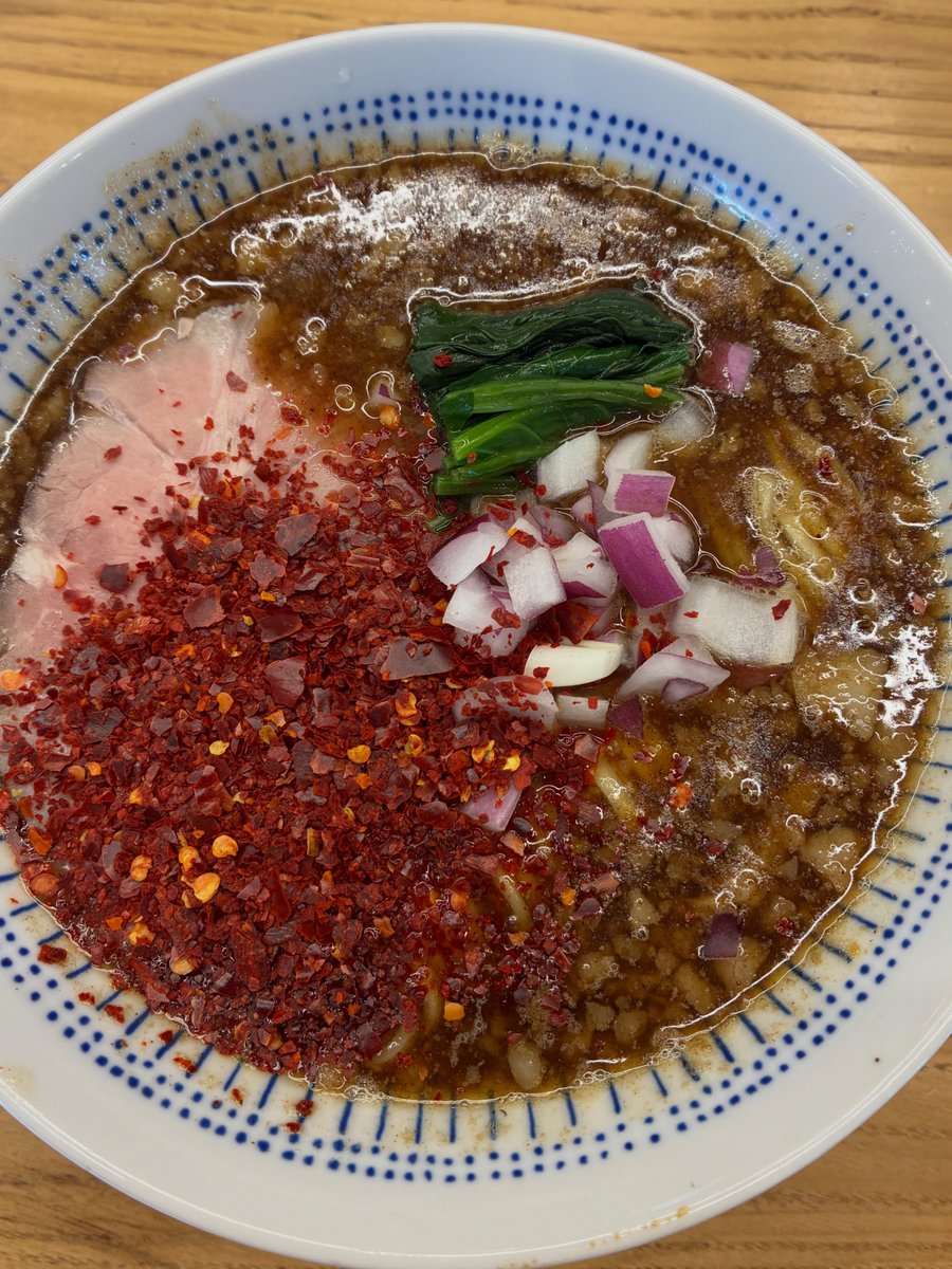 RAMEN_Naa's tweet photo. 辛辛鰹

🌶️🌶️🐟インスパイアなラーメン
#ブルアカラーメン部 https://t.co/V8AQmR49q1