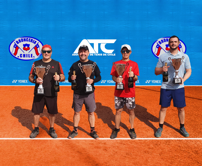 AsocTenisChile's tweet photo. El equipo formado por Los Chilenos Sergio Villouta y Emilio Contreras  se proclamór este Domingo campeón de dobles masculinos del torneo Torneo Otoño Open tras ganar en la final por 7-5, 6-3 al dúo integrado por Waldo Rebolledo y Nelson Olate. https://t.co/kBfby7O6aK