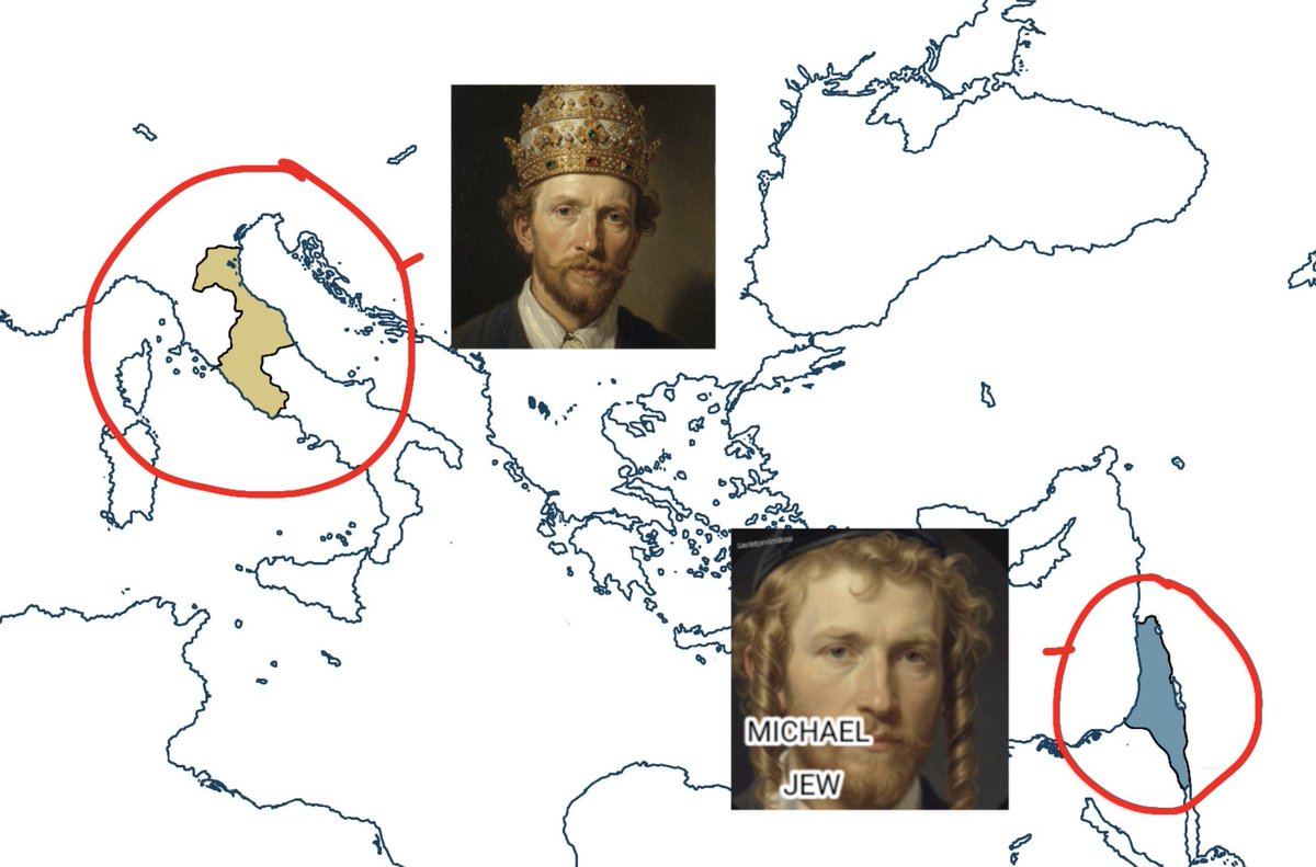 OttoCongratula1's tweet photo. BREAKING - 

THE PAPAL STATE OF MICHEAL CATHOLIC @MichaelFususupu HAS ENTERED WAR WITH THE ISRAELI STATE OF MICHAEL JEW @MichaelJewi https://t.co/9r87CdiC4R