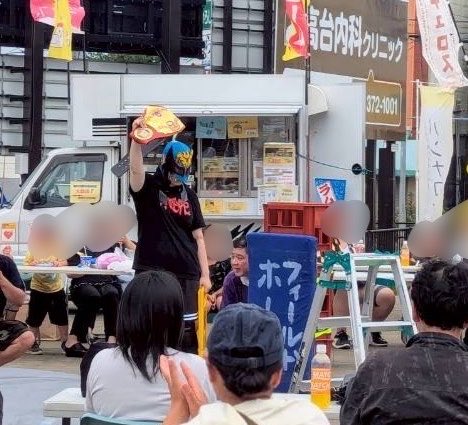 pws_imeru's tweet photo. キタヒロマルシェ
メインイベント

雨降らなくてよかった
ただほんとに蒸し暑くて…🥵🥵🥵

市沢と当たったのは初めてだったけど、
楽しかった またどこかで🙂

いつもと違うリングで戦うのも面白いね

#プロレスリングサッポロ 
#苺プロレス
#キタヒロマルシェ https://t.co/rBUagp3hNq
