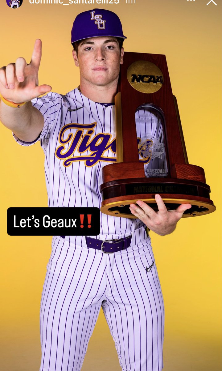 Insidelsubsbl's tweet photo. There will be mandatory hard hats in the student section at Alex Box. 

Dominic Santarelli is heading to Baton Rouge. 

An enormous human who had a big asking price and stuck to hit. 

Is this real? https://t.co/jZOndFWn1U