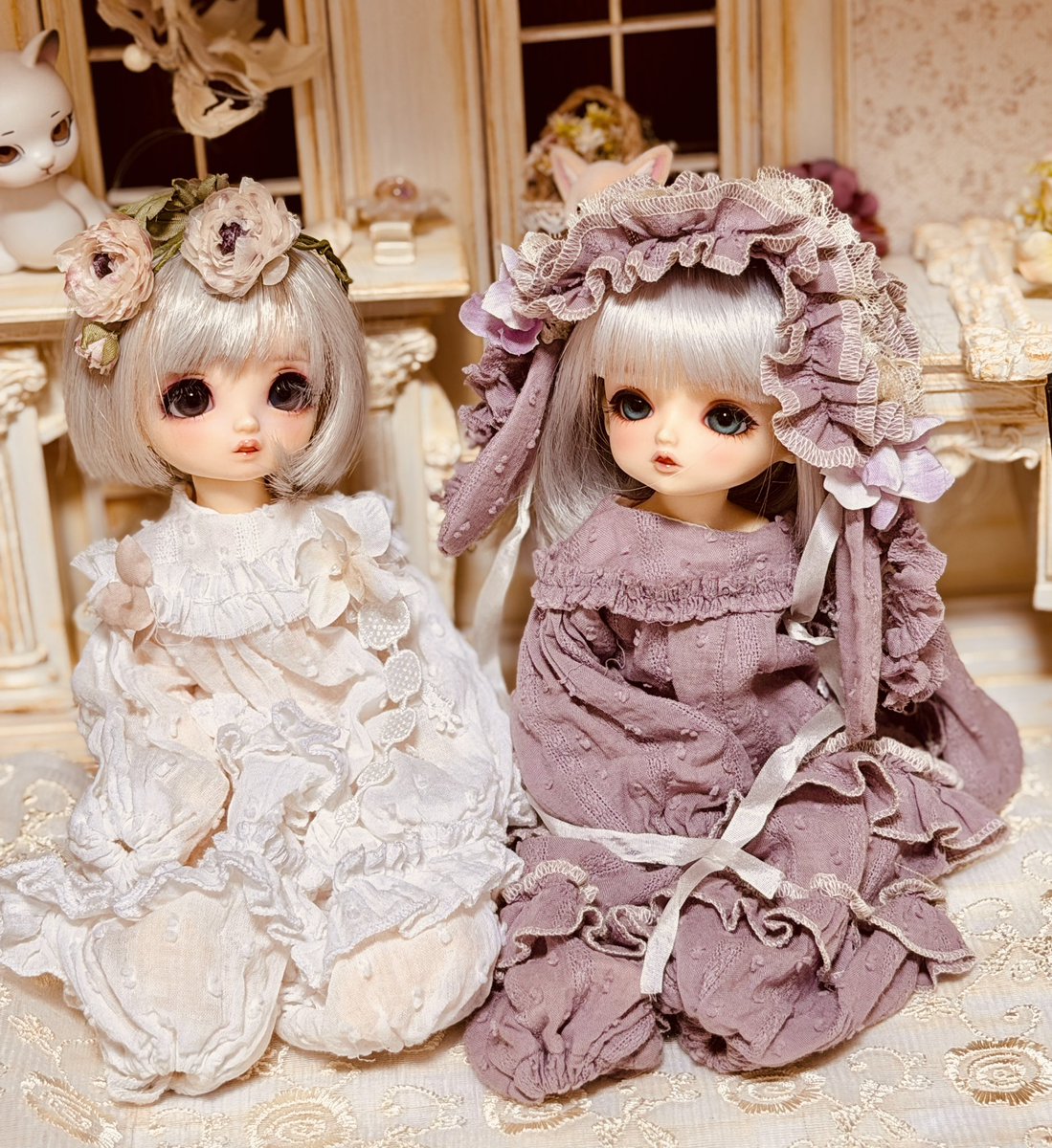 AsterialyS96141's tweet photo. 京都ドルパのお席でています。

SD-020です。

新作や、ワンオフちゃんの近くなので見に行った帰りにお気軽にお立ち寄りくださいね〜♪
幼sdサイズやSDM.MDD.DSDサイズのドレスお持ちします♪

#ドルパ_ディーラー
#HTD京都21 https://t.co/FzRzI9KsMc