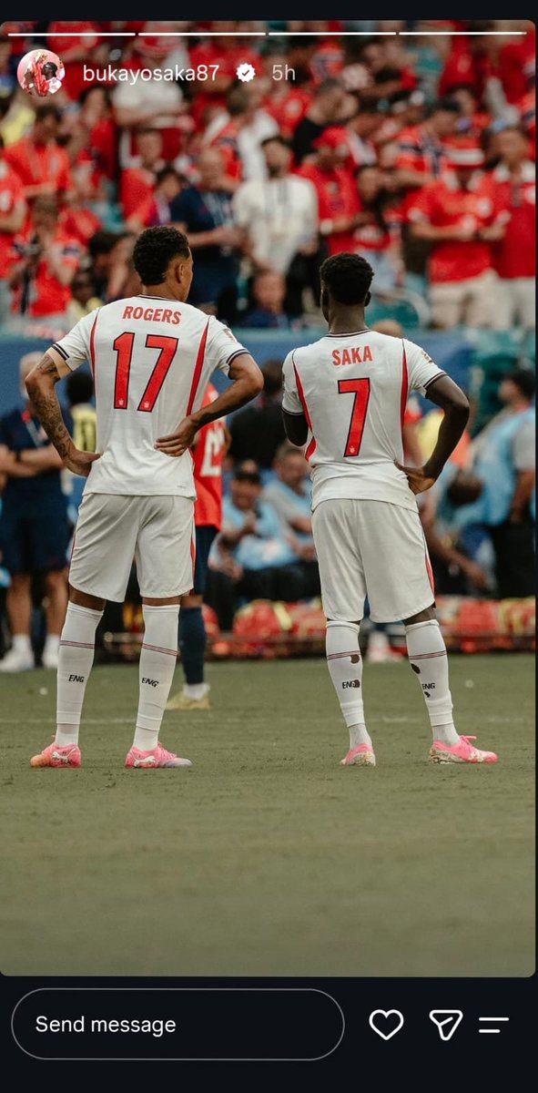 arsenalcornerID's tweet photo. @kick_n_rusuh Saka knows😁😁 https://t.co/F8xLfMOWwg
