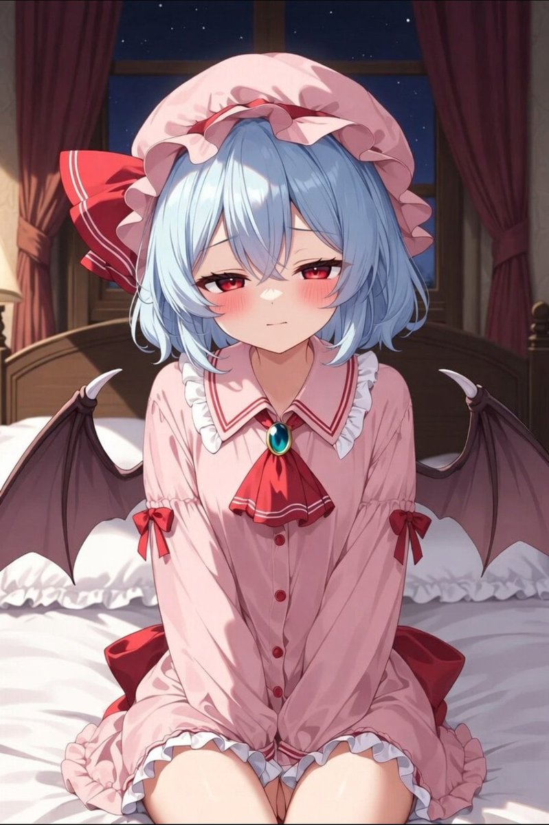 Remilia_Love398's tweet photo. おはようございますー！！
レミリア)みんなおはようね、今日は楽しい楽しい月曜日よ。頑張りなさい。 https://t.co/EwZibK6GvL