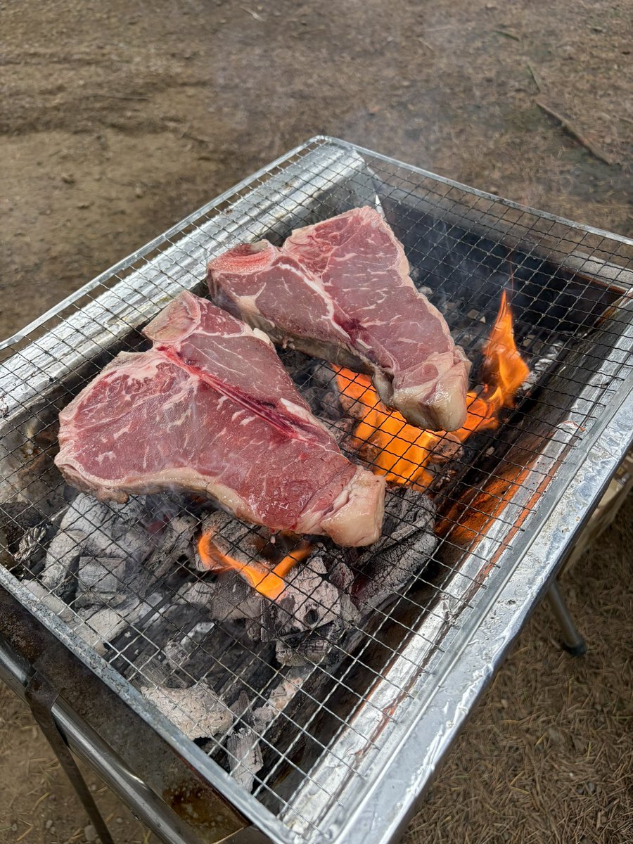 bibi_seiten's tweet photo. 昨日の美味しかったTボーンステーキ。
決起集会はベロベロに仕上がり、気付けば家で転がってた。 https://t.co/SeRbYSgo9o