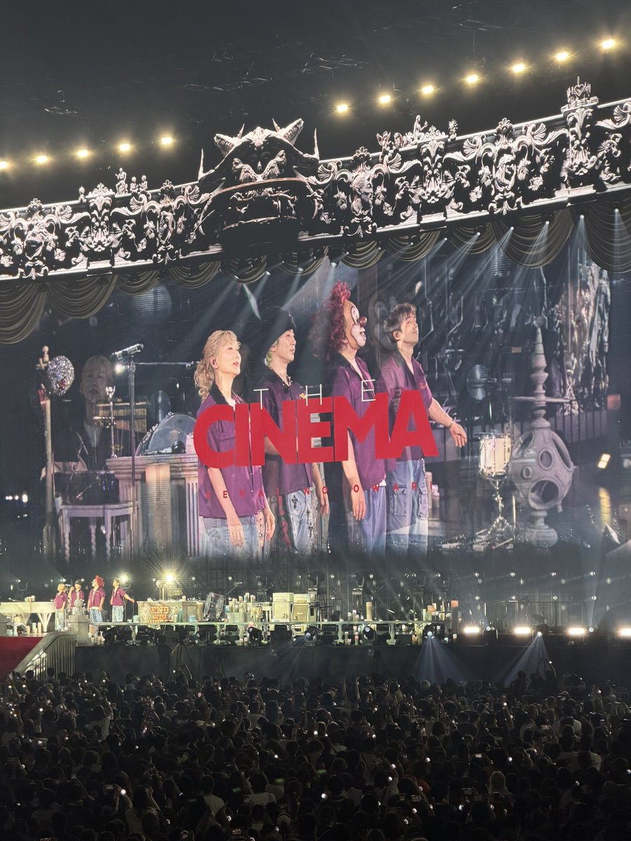 fugapurin's tweet photo. この2日間が幸せすぎて現実戻りたくないし、既にセカオワロス
 #THECINEMAネタバレ https://t.co/boU5BMZbvh